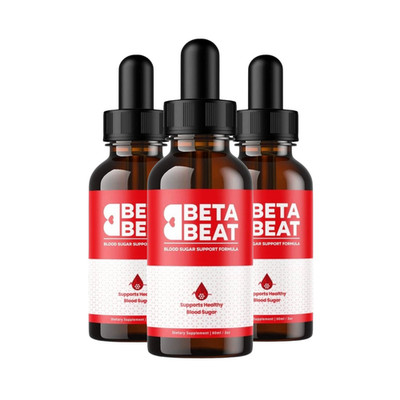 (3-Pack) Beta Beat Drops - Supports Healthy Blood Sugar Supplement Drops