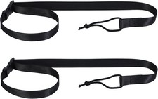 Snowboard Leash - 41 Inch Adjustable Bindings One Size, Black