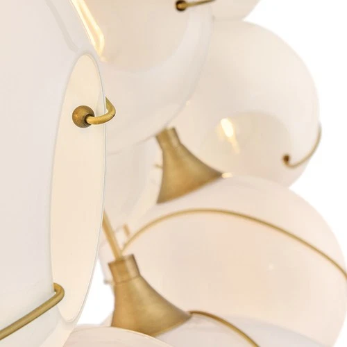 Hinkley Lighting 30305 Skye 13 Light 60"W Linear Pendant - Brass - Picture 6 of 7