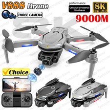 V88 Drone 8K 5G GPS Professional Aircraft HD Aerial Photography Dual-Camera UK