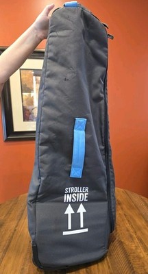 UPPAbaby Stroller bag TRAVEL SAFE Black & Blue For Cruz V1 & Alta | eBay
