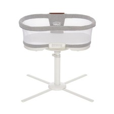 HALO BassiNest Luxe Swivel Bassinet Dove Grey Tweed