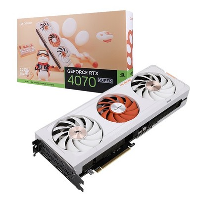 COLORFIRE GeForce RTX 4070 SUPER meow 12GB GDDR6 Graphics card