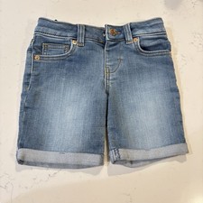 Cat  Jack Girls Bermuda Denim Shorts Super Stretch - Size XS 4/5 