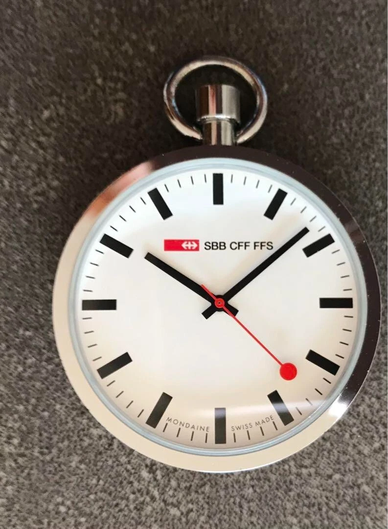Mondaine pocket watch hot sale