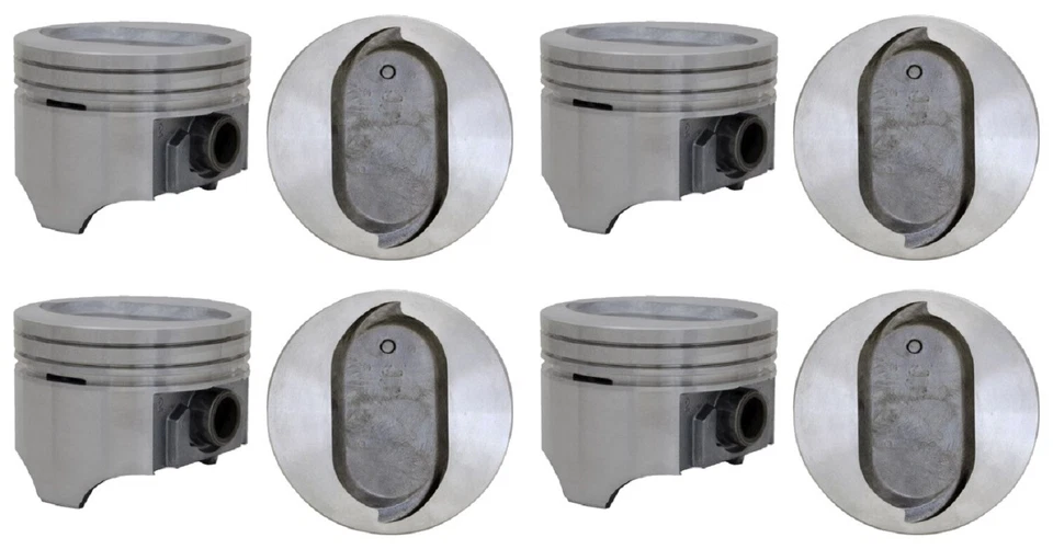 Pistones con anillos fundidos para Ford Mercury Lincoln 460 V8 68-87 Enginetech Foto 3 de 4