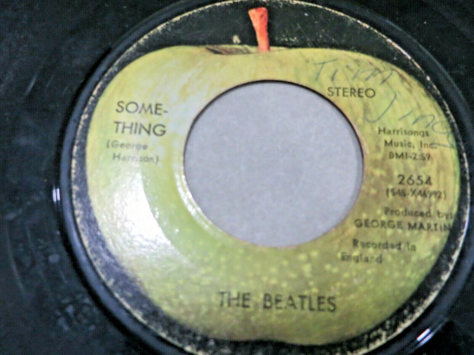 THE BEATLES 45 RECORD,SOME-THING,GEORGE HARRISON&COME TOGETHER LENNON&McCartney