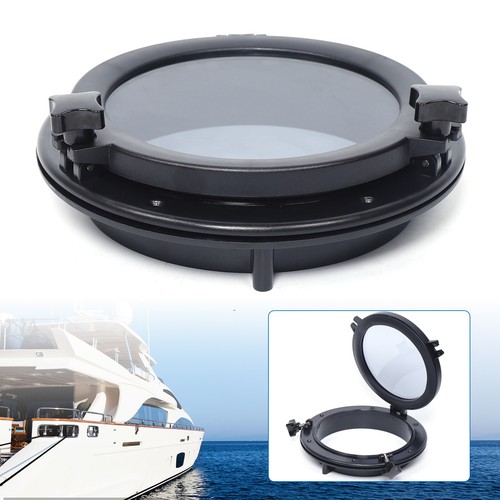 8" Marine Round Porthole Window Boat Hatch Portlights Window Yacht RV Port Hole - Picture 11 of 12