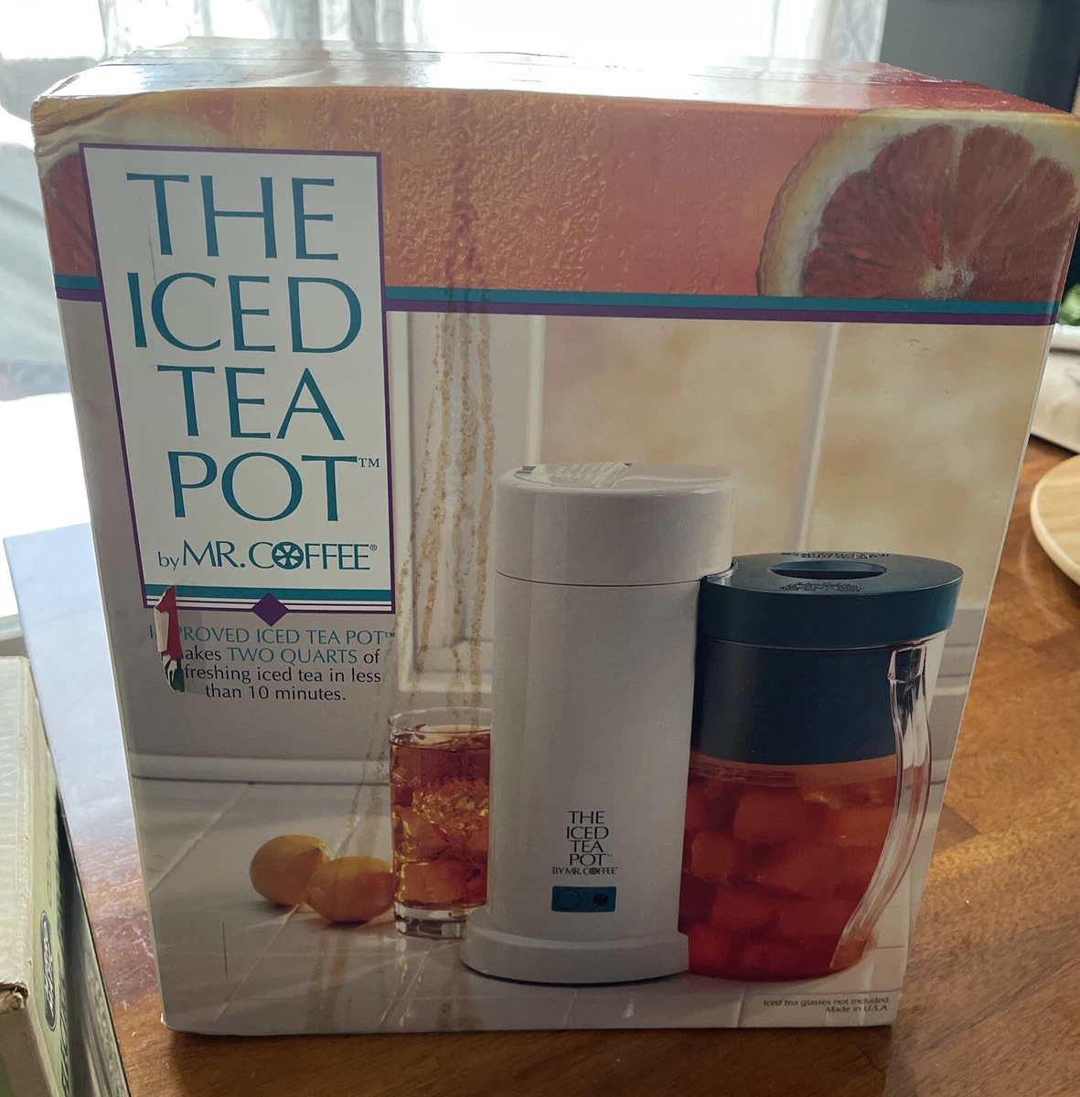 The Iced Tea Pot By Mr Coffee Series TM1 Electric Ice Tea Maker