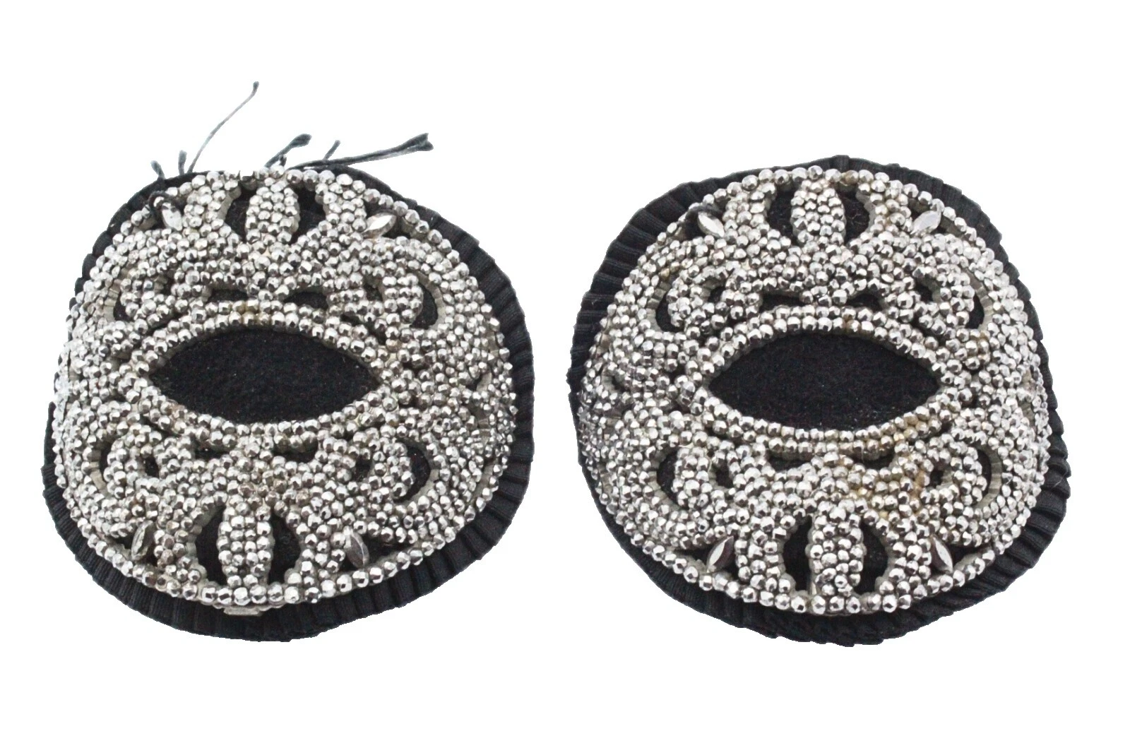 Черные официальные винтажные аксессуары для обуви