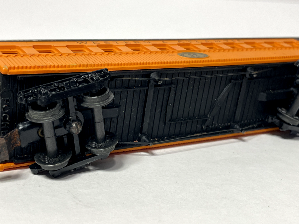 Wagon Tombereau Pocher Ho 1/87 ATSF Charbon 7941 Marron - Bon état Sans Boîte