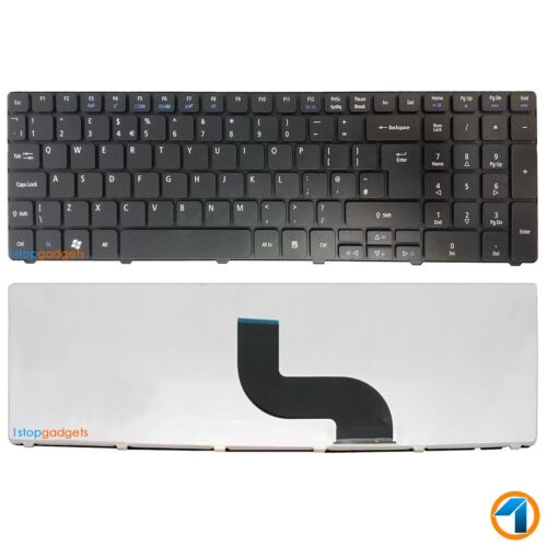 Neu AS5738Z-443G25MN ACER ASPIRE Laptop Tastatur schwarz UK - Bild 1 von 3