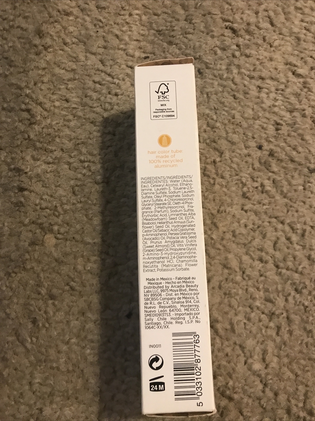 Inspired By Nature Ion Ammonia Free Permanent Hair Color 4G Medium Honey Brown