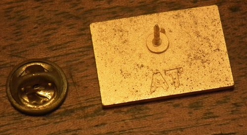 Vtg Darwin Martin House Buffalo Tie Pin Tree of Life Window Frank Lloyd Wright - Picture 5 of 7