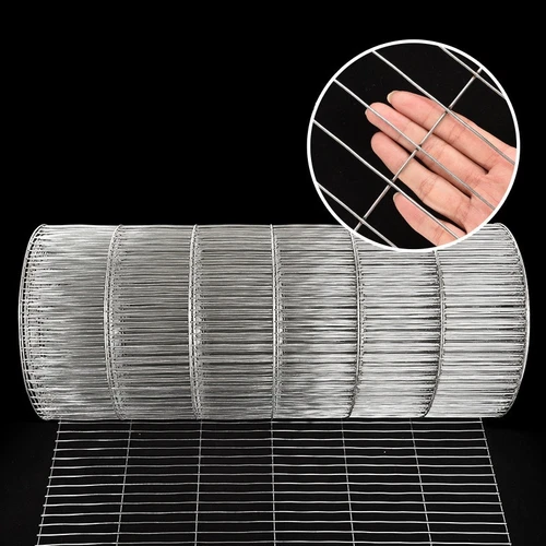 Galvanised Wire Mesh Metal Net Chicken Cage Aviary Fence Plant Net DIY By Meter - Picture 3 of 6