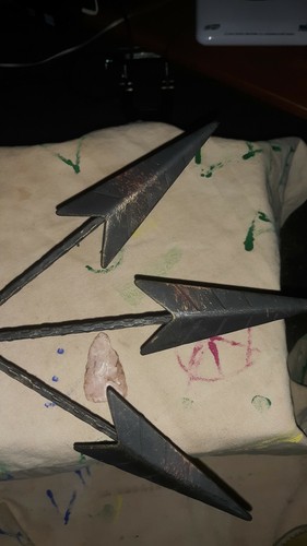 Cool Arrow Decor + Authentic Missouri Native American Artifact (see description) - Picture 4 of 5