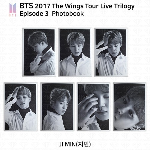 BTS 2017 The Wings Tour Live Trilogy Episode 3 Photobook Face Photo Collection - Picture 49 of 75