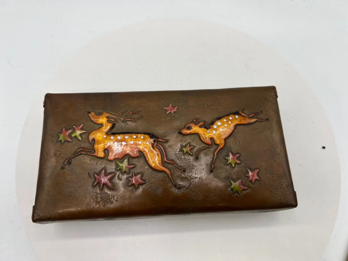 铜日本古董盒子| eBay