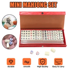 US Chinese Mahjong Set Traditional 146 piece Mahjong Game Set with Box NEW