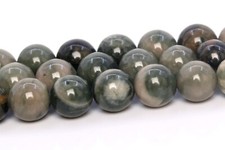 Natural Green Wood Jasper Beads Grade AAA Round Gemstone Loose Beads 6/8/10MM