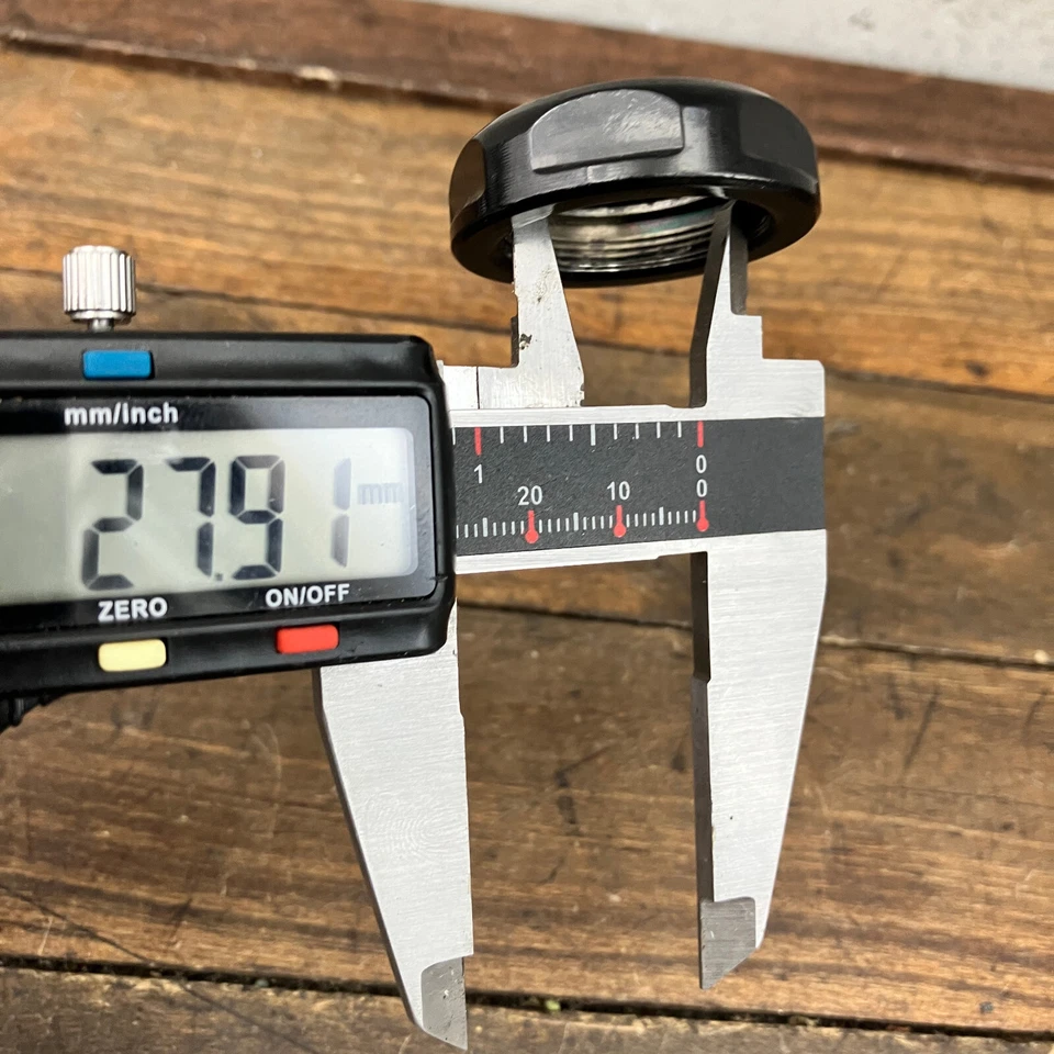 Tioga Avenger Headset Top Nut 1 1/8" in Threaded NOS Black 90s Mountain Bike - Image 3 of 4