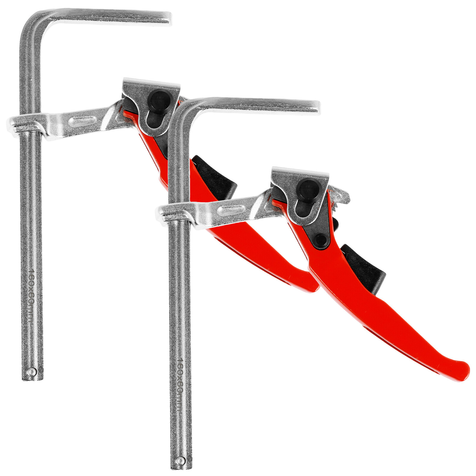 Ratcheting Table Clamp Lever Action Clamp Bar Tool DIY Woodworking F