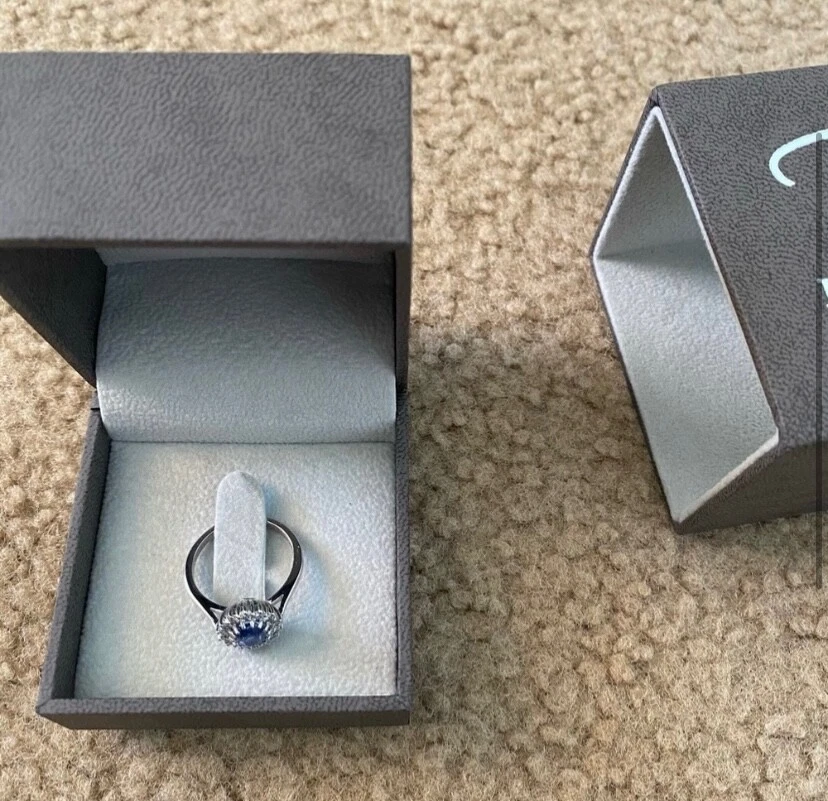 Rothem Collection white gold diamond sapphire ring eBay