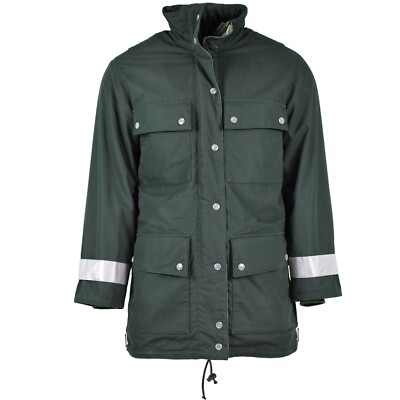 Genuine German police jacket GoreTex green waterproof BGS parka