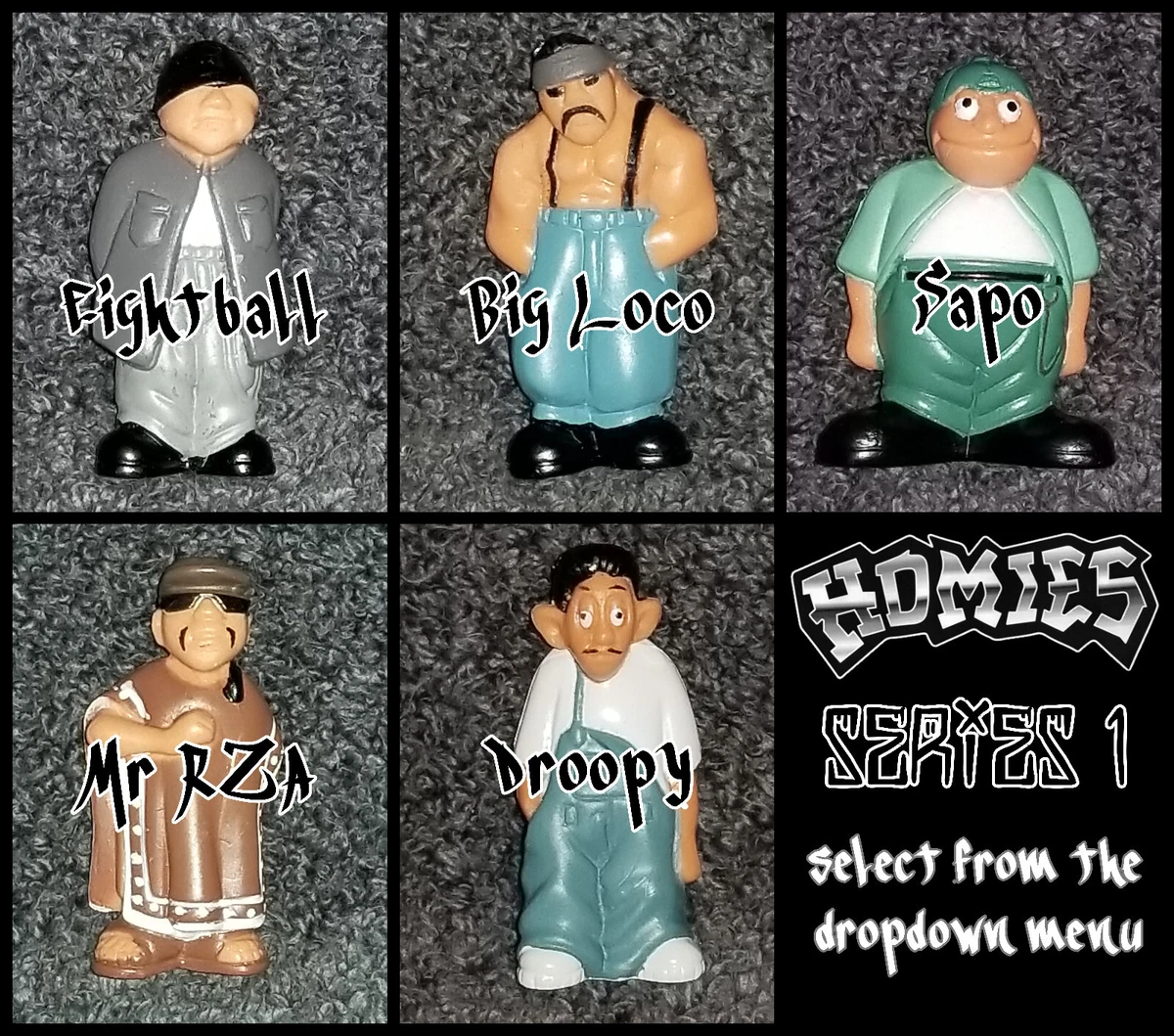 Homies toys sales series 1