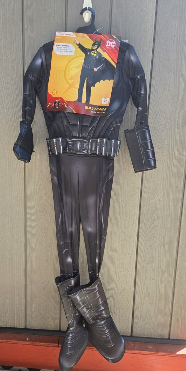 トップス A Batman Halloween Costume DC The Flash Kids Light Up - 10-12 Large