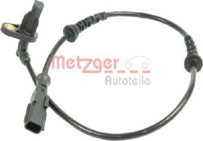 Original METZGER Sensor Raddrehzahl 0900910 für Dacia