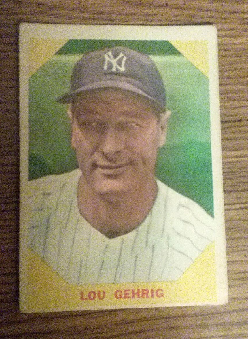 MLB Lou Gehrig  100枚限定 バットカード 2024 Topps Update Autumn Tales Lou Gehrig New York Yankees