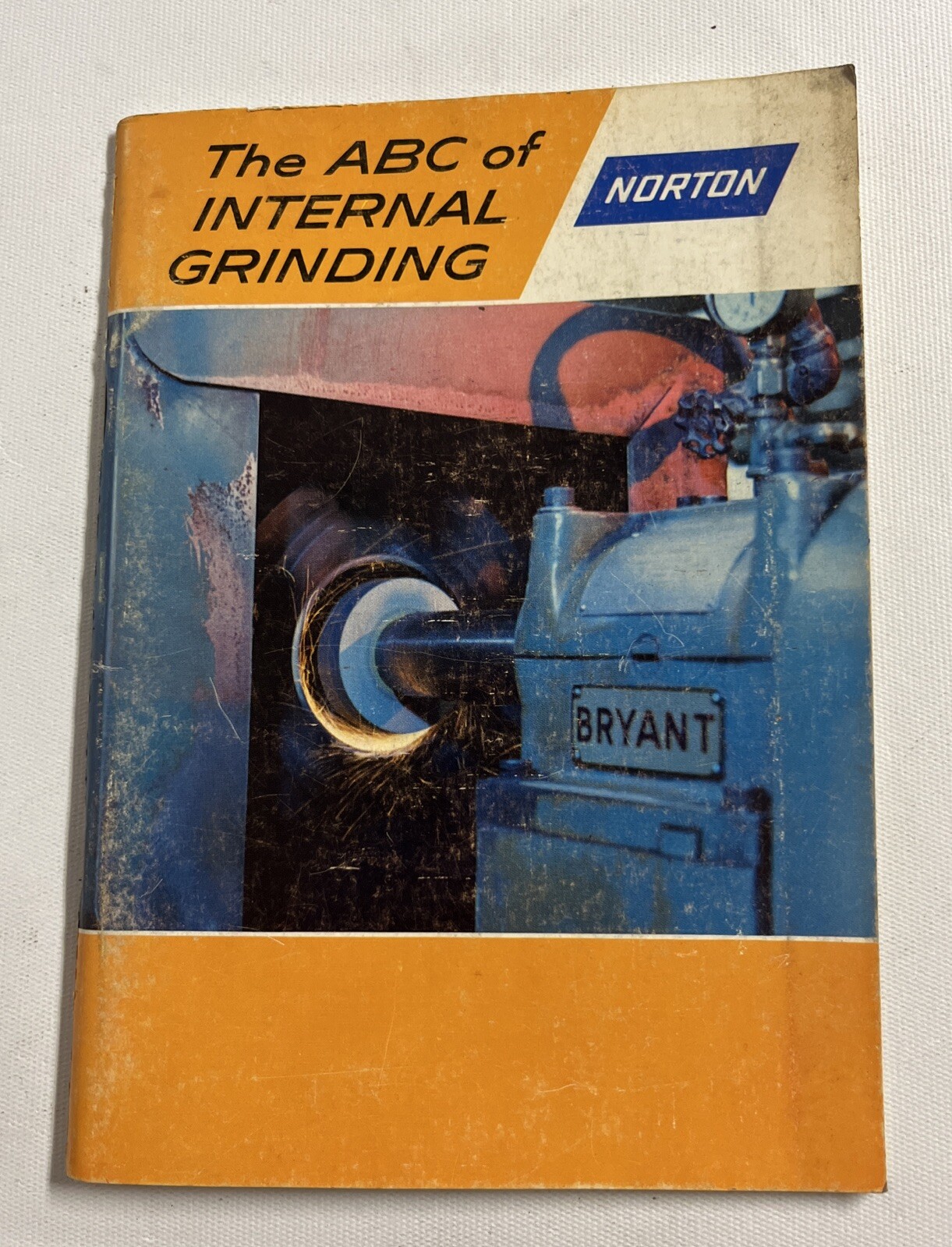 Vintage 1968 Norton Co The ABC of Internal Grinding Workshop Manual Guide Book