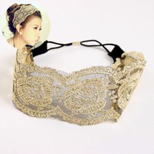 Haarband Spitzenhaarband für Mädchen Frauen Stirnband Hochzeit Party 