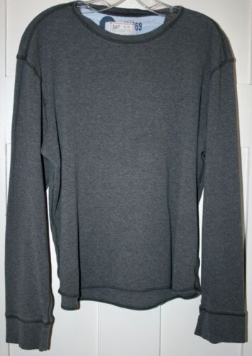 GAP 1969 Gray Long Sleeved Pull-Over Top Men's Size XL - Picture 1 of 4