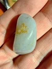 Kunlun (Qinghai) Grey Nephrite Jade Pebble - Polished/Shaped/Ground