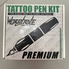 Wormhole Premium Tattoo Pen Kit Cartridge Needles Tattoo Machine Kit Power Cord