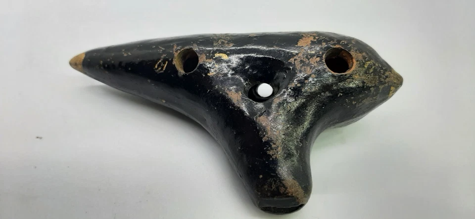 Antiguo instrumento musical EWA cerámica Ozark Ocarina Viena Austria B2 de colección antiguo Foto 3 de 4