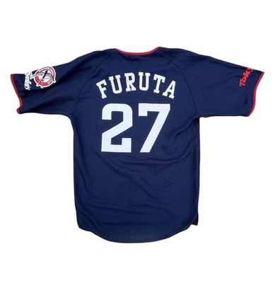 DESCENTE NPB AUTHENTIC TOKYO YAKULT SWALLOWS FURUTA #27 BASEBALL