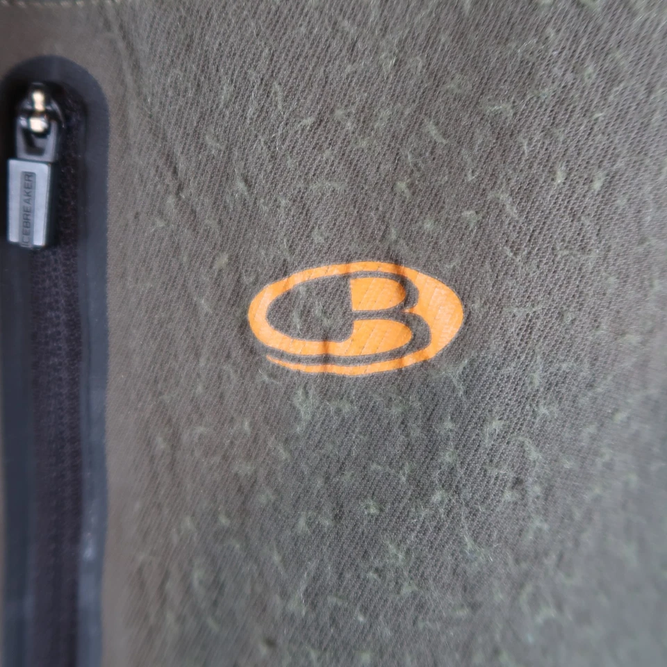 Chaleco aislante Icebreaker Merino RealFLEECE® Ika bolsillos con cremallera talla L para hombre Foto 3 de 4