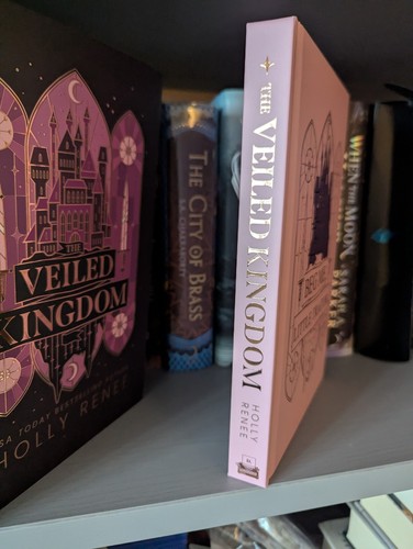 PINK Bookish Box Edition The Veiled Kingdom Signed By Holly Renee Sticker - Picture 4 of 9