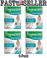 4-Pack Vitabiotics After Pregnancy Pregnacare Breast-Feeding, 84 Tablets Each