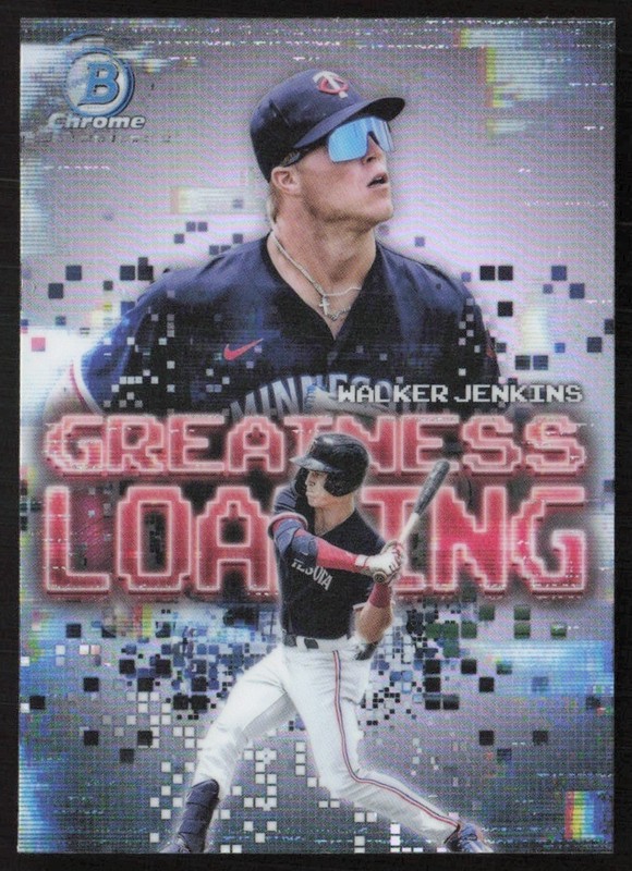 2025 Bowman Greatness Loading Walker Jenkins #GL-24 GS1
