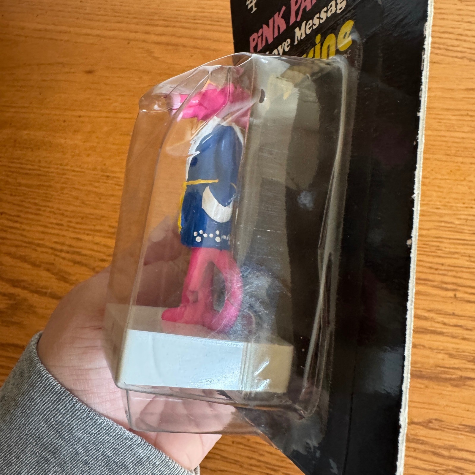 The Pink Panther Love Message Figurine 1989 "Your Place Or Mine" 24K Company thumbnail 5