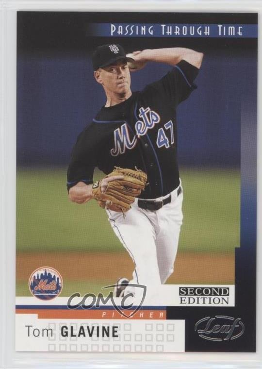 2004 Leaf Second Edition Passing Through Time Tom Glavine #263 HOF s6a