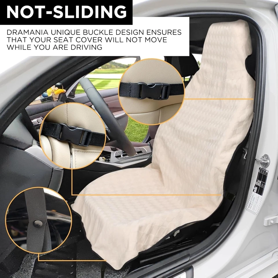 Waterproof Car Seat Cover Towel 2-Pack - Image 4 of 4