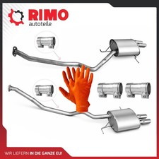 für BMW X5 E53 4.4i V8 213kW (2000-2003) Endschalldämpfer Links + Rechts Auspuff