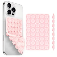 Silicone Suction Cup Phone Case Mount Double Sided, Phone Accessories Hands-F...