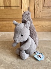 RARE Jellycat - Willow Squirrel - BNWT Retired Large plush animal gift toy cute