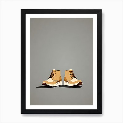 Minimalistische Vektorkunst eines Paares o gerahmtes Wandbild Poster Leinwanddruck Bild